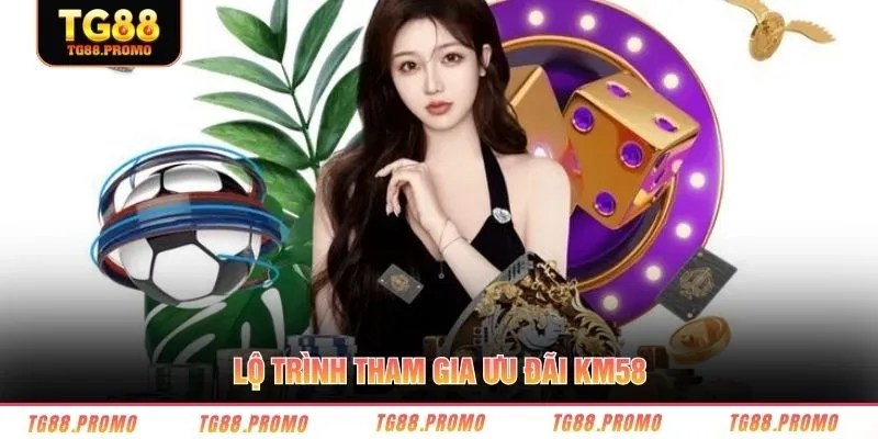 Lộ trình tham gia ưu đãi KM58